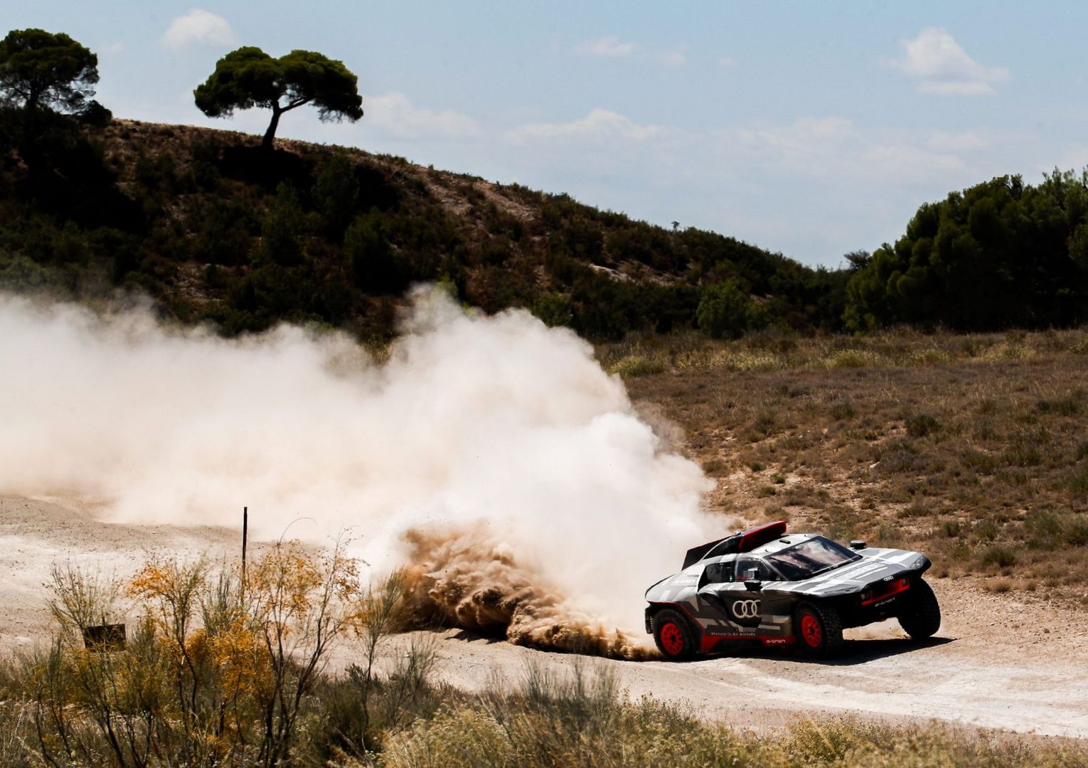 Dakar Test Zaragoza - Audi RS Q e-tron