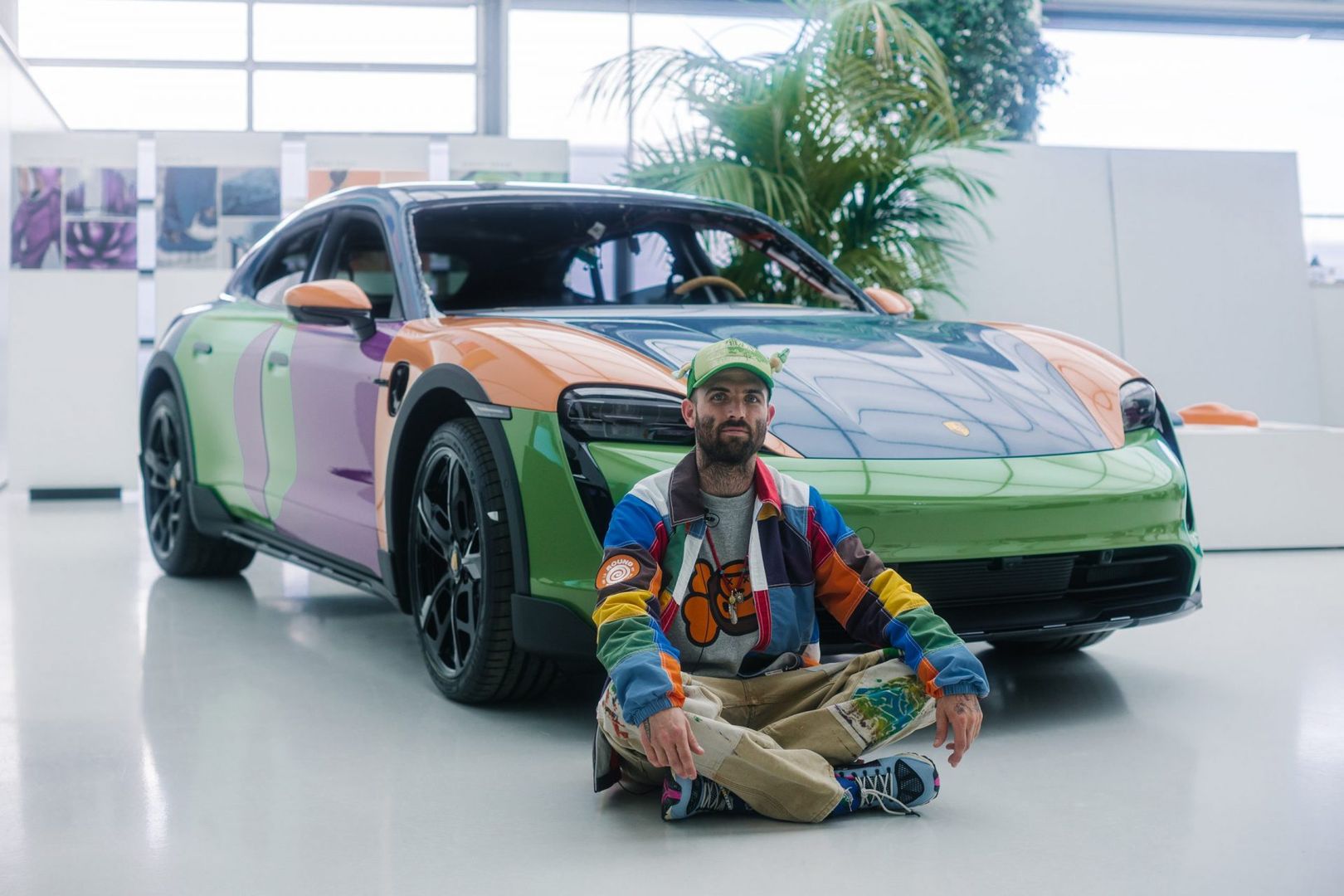 Porsche Taycan Cross Turismo Art Car