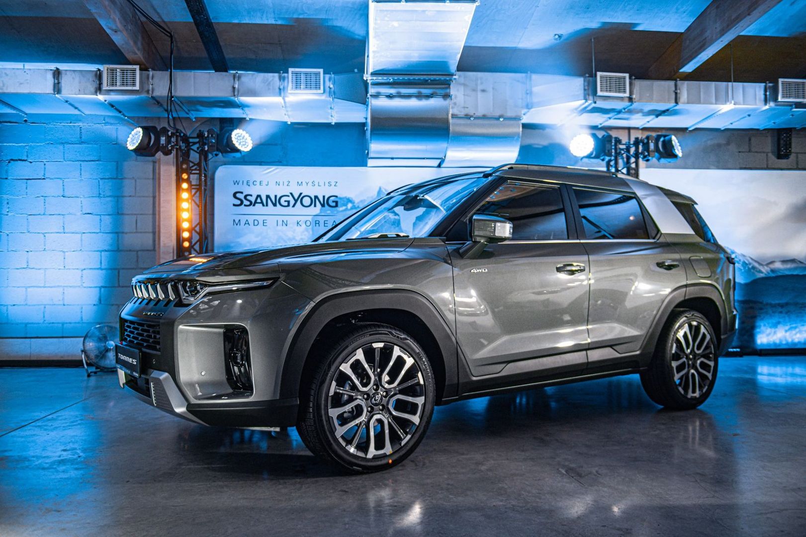 Nowy SsangYong Torres 2023 - zdjęcia z prezentacji statycznej