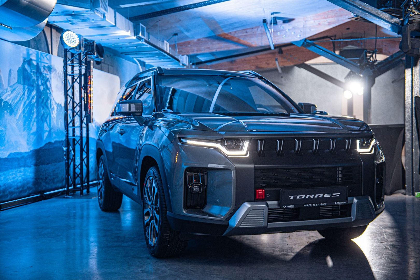 Nowy SsangYong Torres 2023 - zdjęcia z prezentacji statycznej