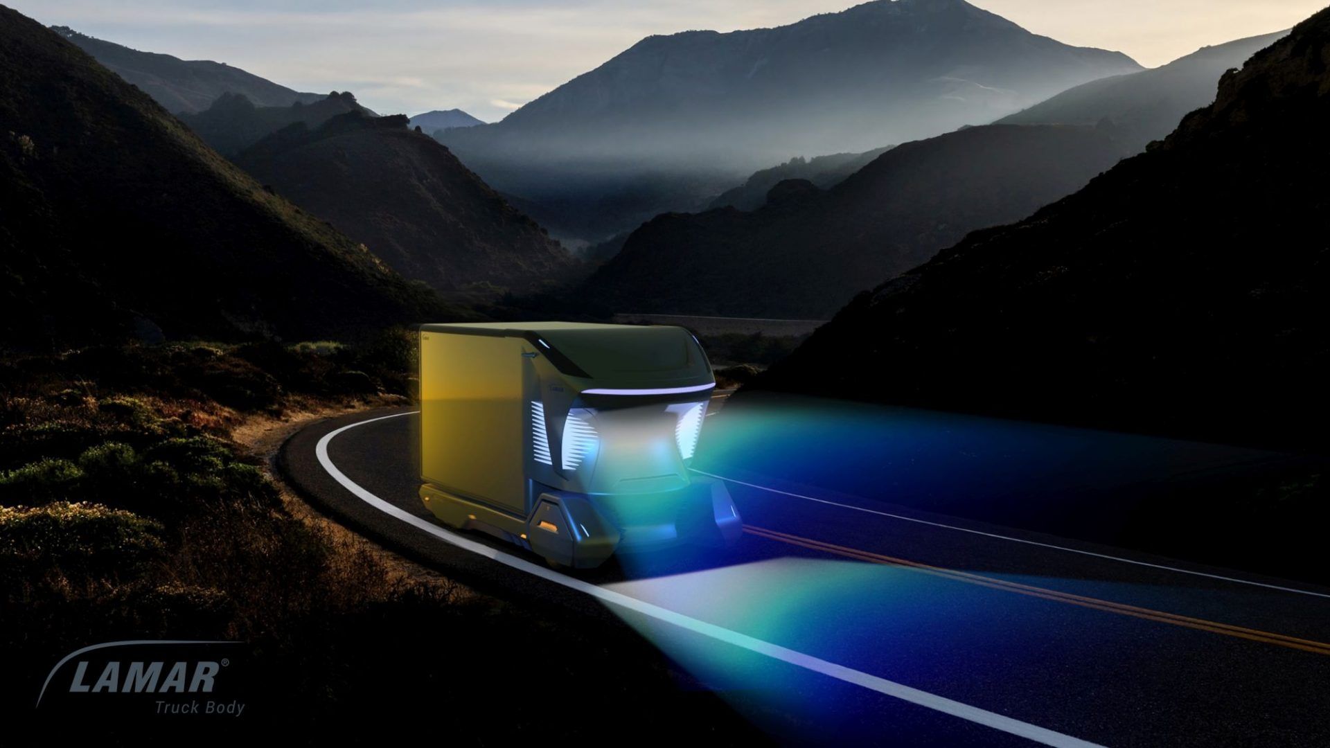 Transport przyszłości - E-Lambox Neo - autonomiczny, elektryczny kontener dostawczy (fot. materiały prasowe producenta)