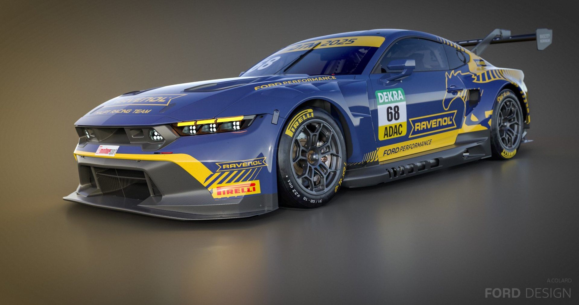 Ford Mustang GT3 HRT
