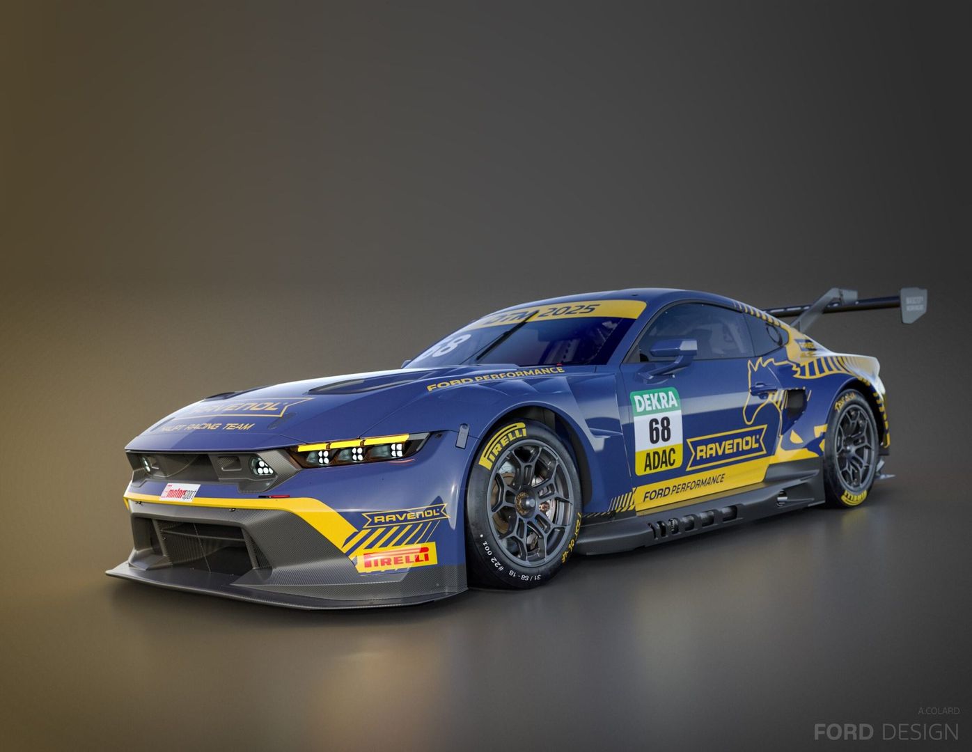 Ford Mustang GT3 HRT