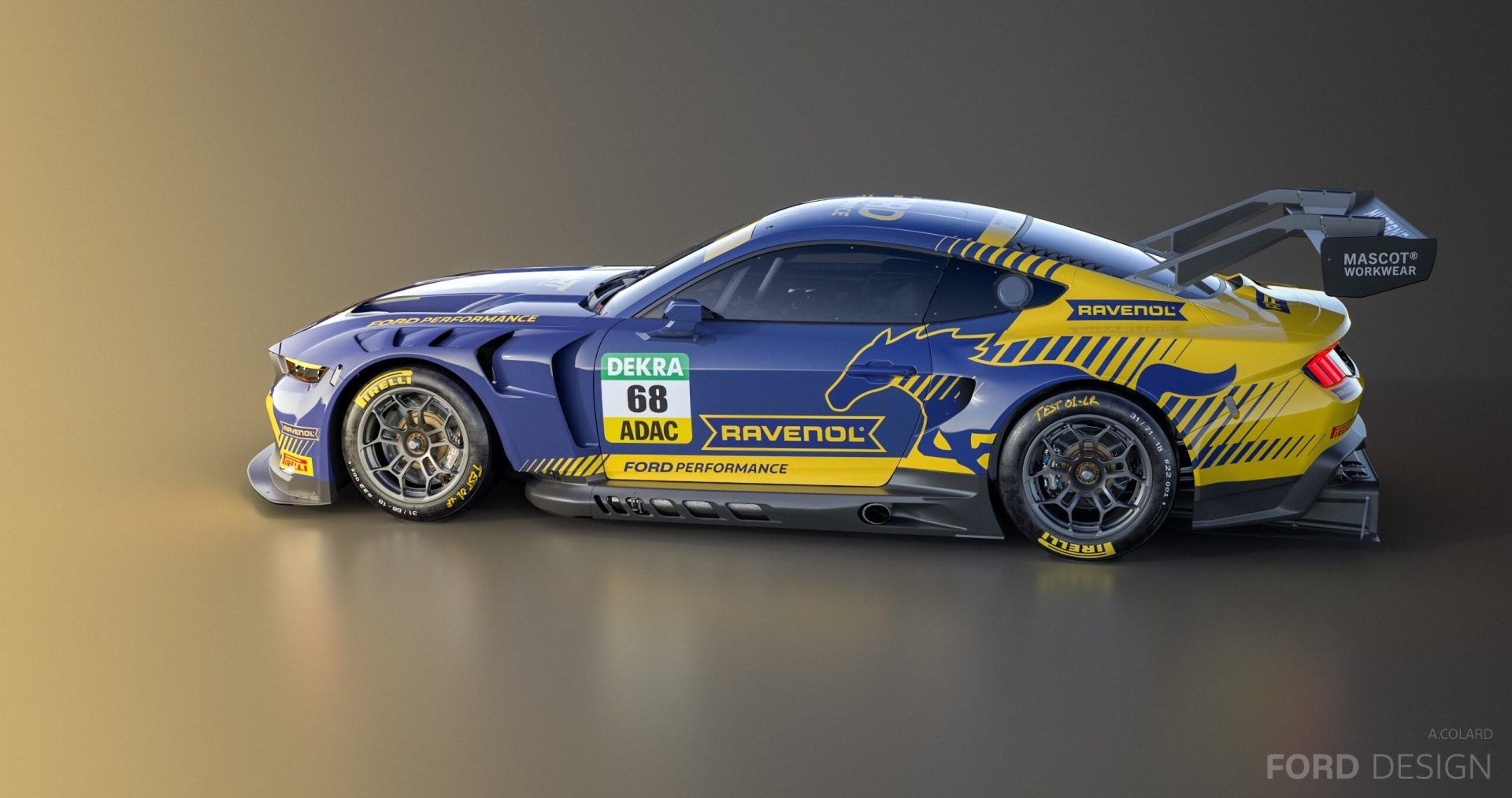 Ford Mustang GT3 HRT