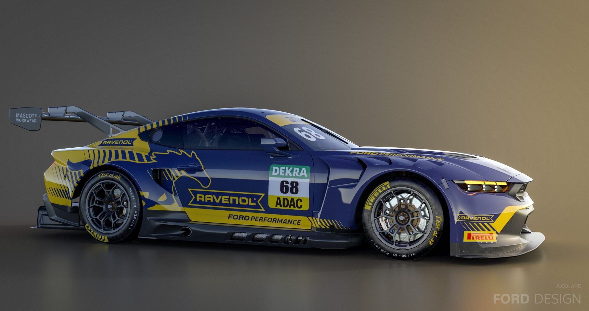 Ford Mustang GT3 HRT