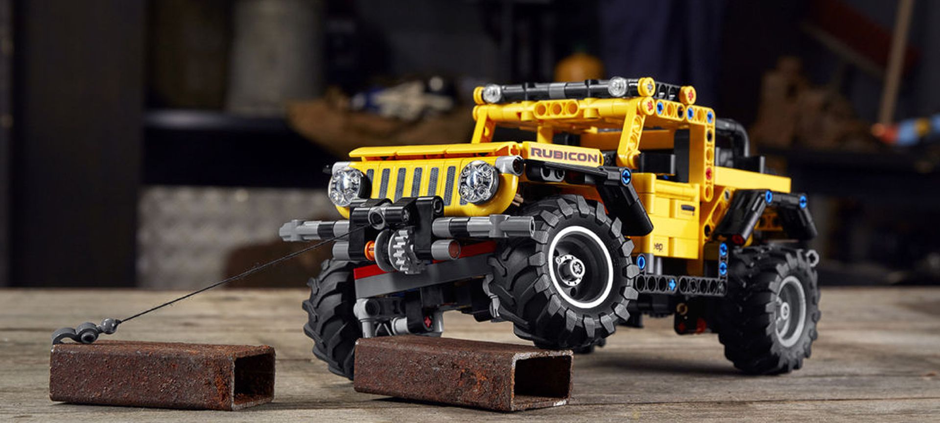 Jeep Wrangler z klocków Lego sprawi, że przeżyjesz off
