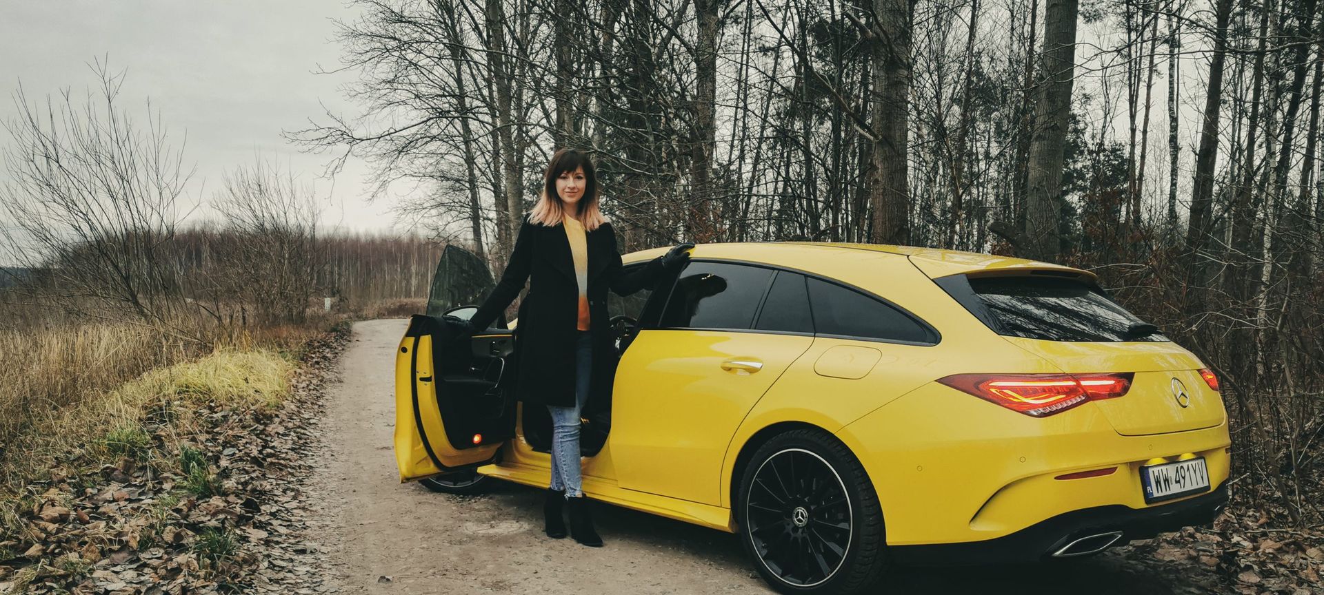 Test Mercedes CLA200 Shooting Brake bananowe życie