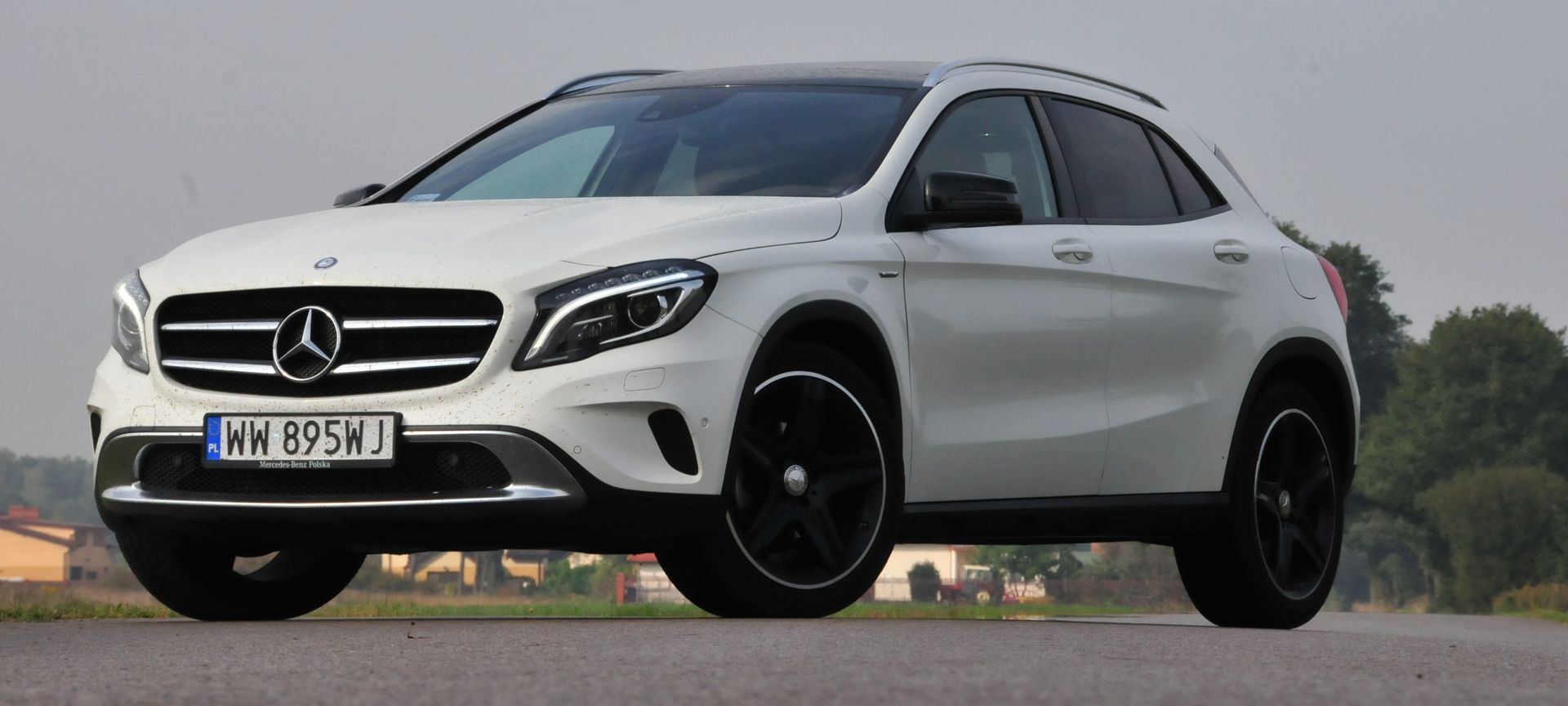 Test Mercedes GLA Aklasa na sterydach Motocaina.pl