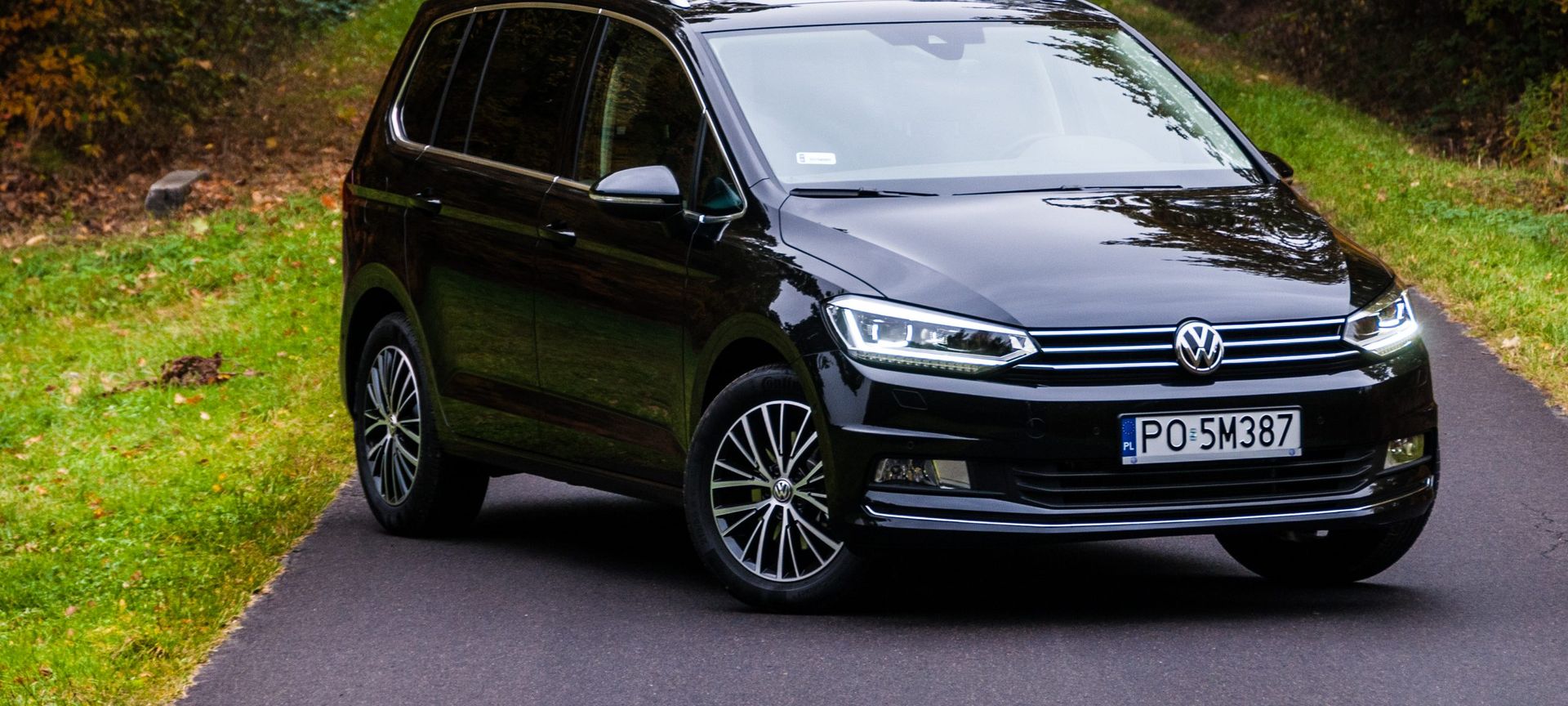 Pierwsza jazda Volkswagen Touran rodzina w komplecie