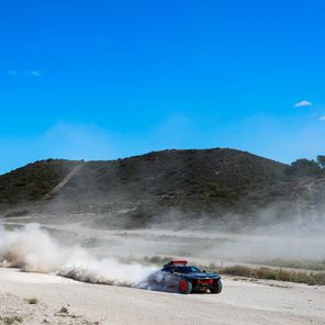 Dakar Test Zaragoza - Audi RS Q e-tron