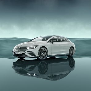 najtańsze samochody elektryczne - Mercedes EQE