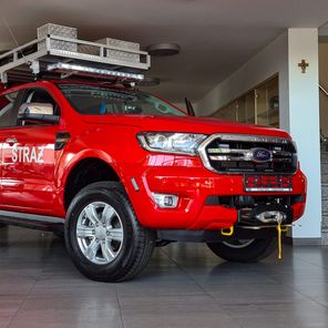 Ford Ranger ze specjalistycznymi zabudowami dla straży pożarnej