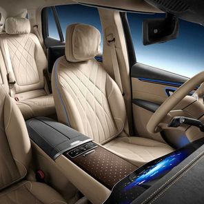 Mercedes EQS SUV - wnętrze, fot. materiały prasowe / Mercedes