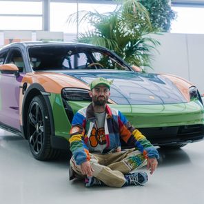 Porsche Taycan Cross Turismo Art Car