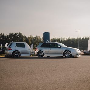 Piknik Volkswagena Golfa na Torze w Modlinie
