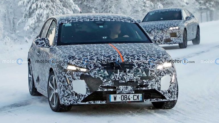 Peugeot 308 2021 - przyłapany w kamuflażu na testach drogowych w Szwecji!