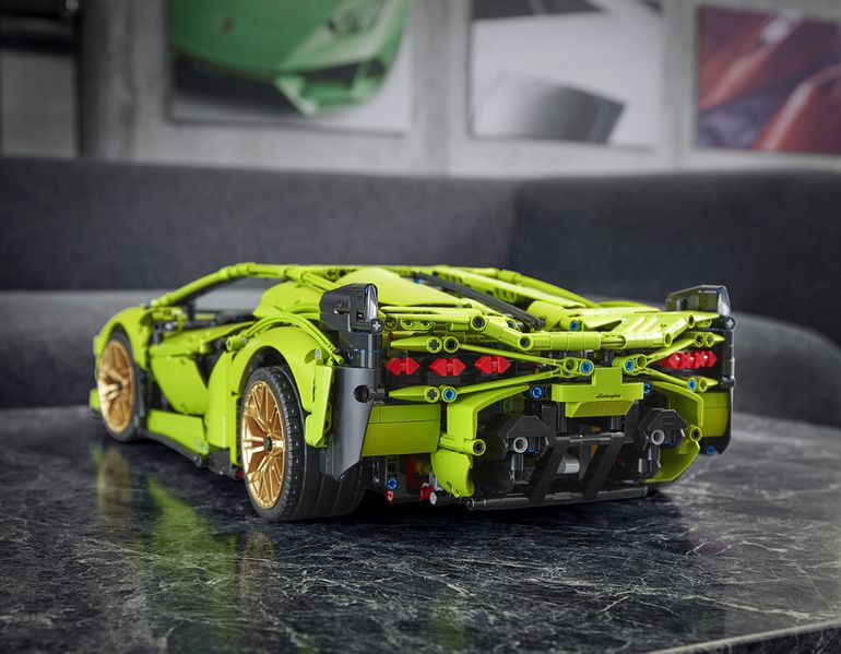 Lamborghini Sián z klocków LEGO