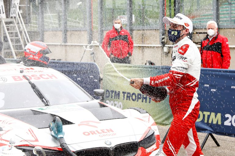 Pierwsze podium Roberta Kubicy w DTM