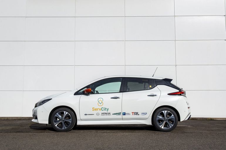 Projekt ServCity – Nissan Leaf