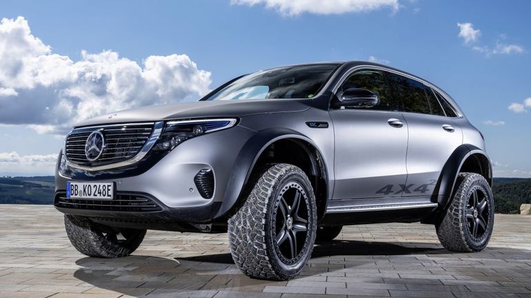 Mercedes-Benz EQC 4x4² – elektryczny monster truck