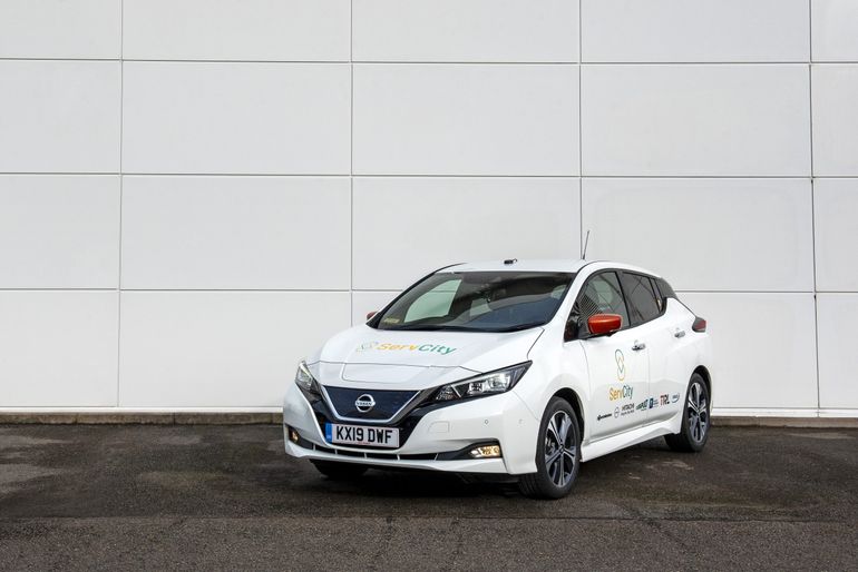 Projekt ServCity – Nissan Leaf