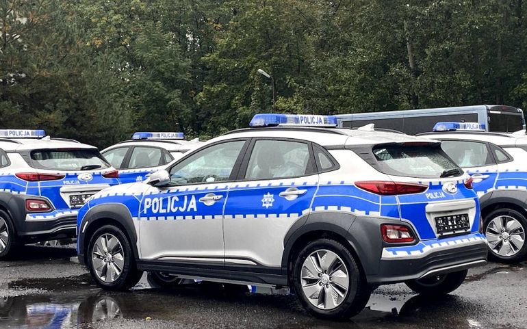 Polska Policja będzie jeździć elektrycznymi Hyundaiami!