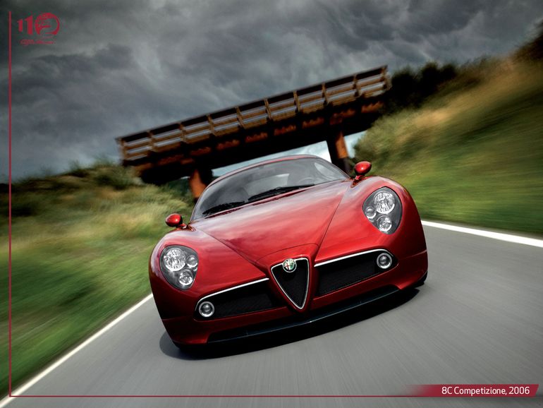 Alfa Romeo 8C. To właśnie ten model Jeremy Clarkson nazwał 