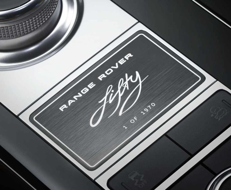 Range Rover Fifty - specjalna wersja z okazji 50 urodzin modelu. Powstanie zaledwie 1970 sztuk