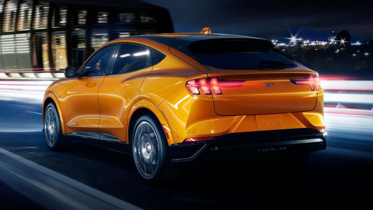 2021 Ford Mustang Mach-E Cyber Orange