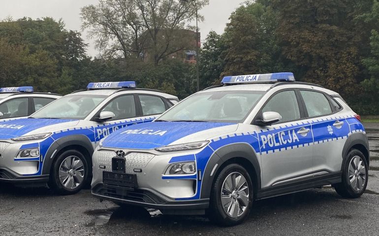Polska Policja będzie jeździć elektrycznymi Hyundaiami!