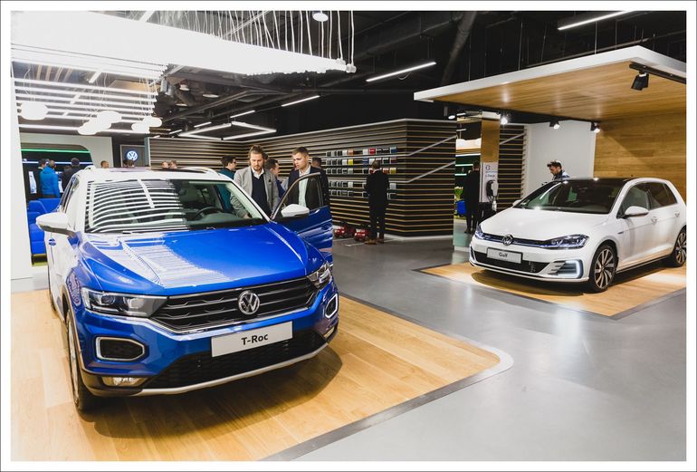 Volkswagen Home concept store marki w Warszawie