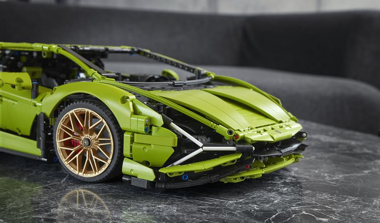 Lamborghini Sián z klocków LEGO