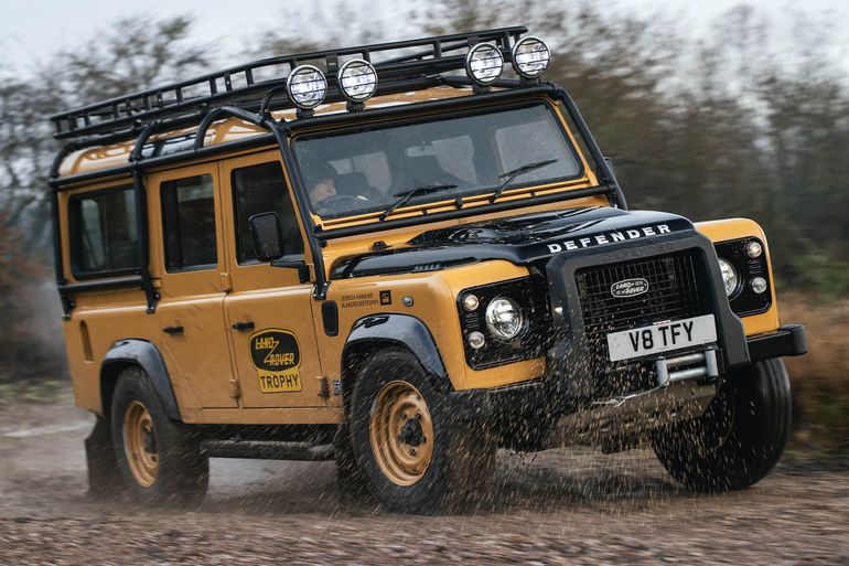 Klasyczny Land Rover Defender