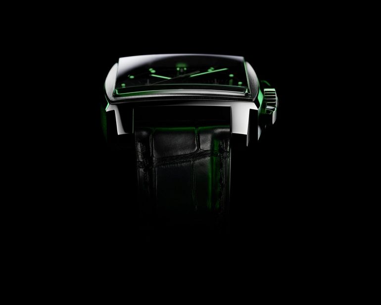 TAG Heuer Monaco Green Dial Calibre Heuer 02