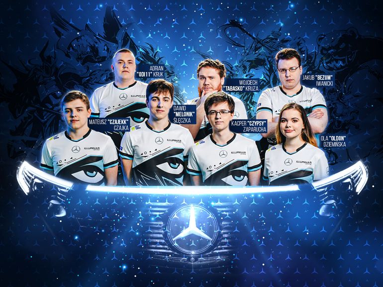 Mercedes wspiera polski e-sport