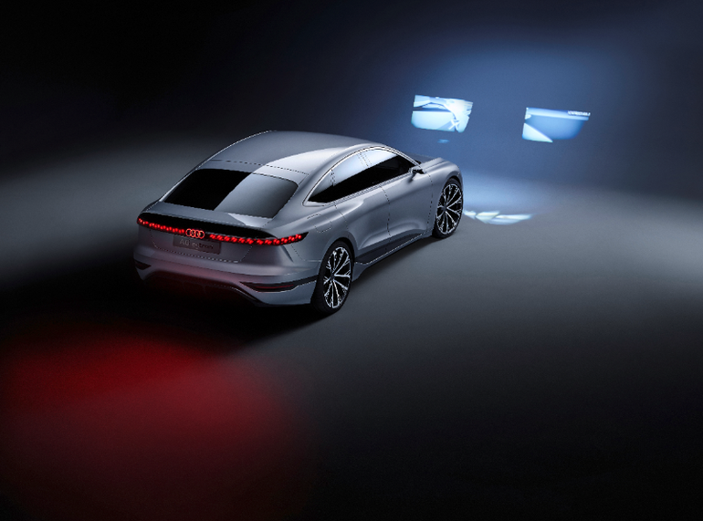 Audi A6 e-tron concept. Szybkie ładowanie i zasięg nawet do 700 km