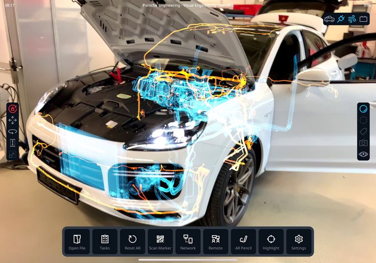 Porsche Engineering opracowuje inteligentny pojazd przyszłości z pomocą silników gier komputerowych