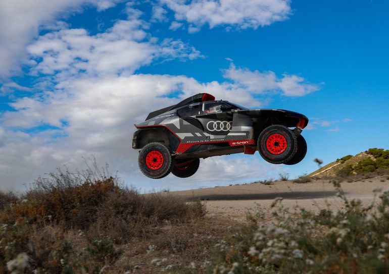 Dakar Test Zaragoza - Audi RS Q e-tron