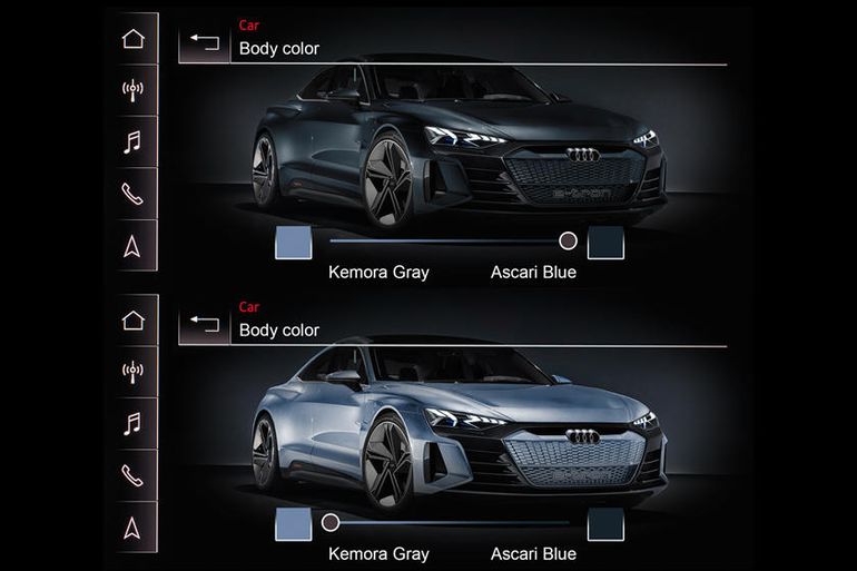Samochody Audi będą mogły zmieniać kolor nadwozia po naciśnięciu przycisku