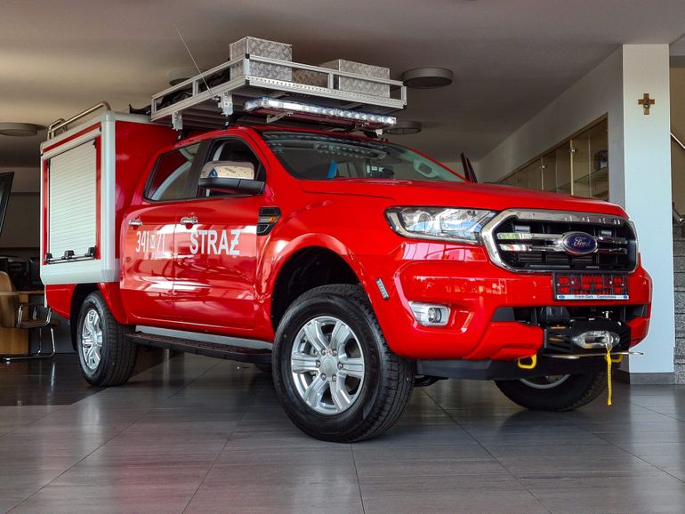 Ford Ranger ze specjalistycznymi zabudowami dla straży pożarnej