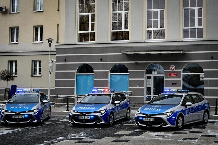 Nowe radiowozy podlaskiej policji, fot. materiały prasowe / Policja