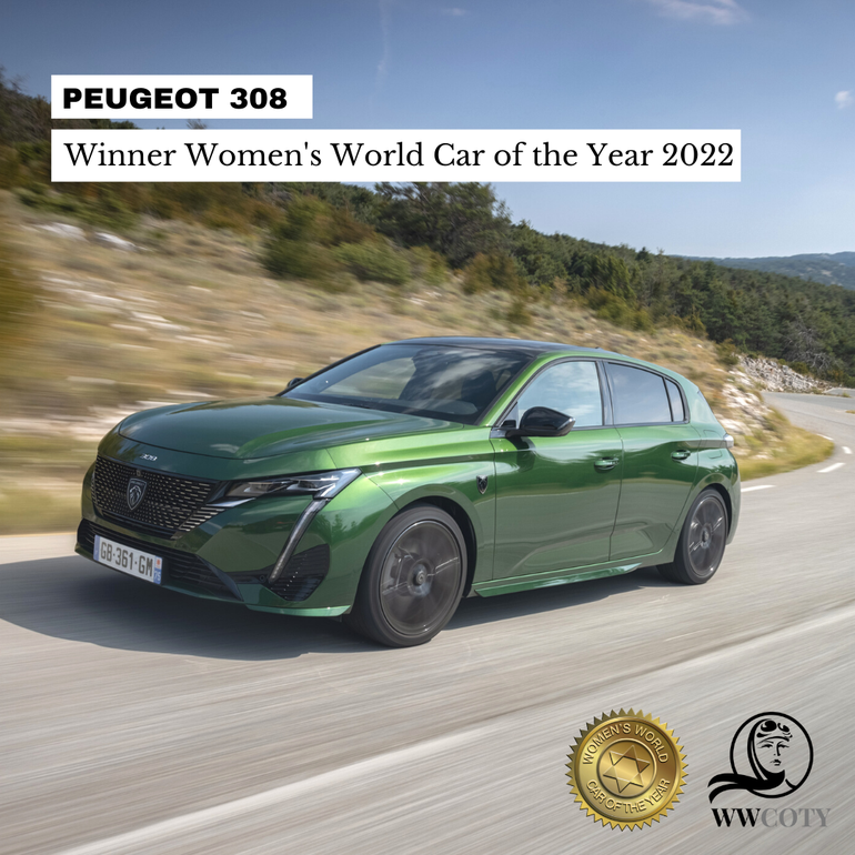 Women’s World Car of the Year został… Peugeot 308