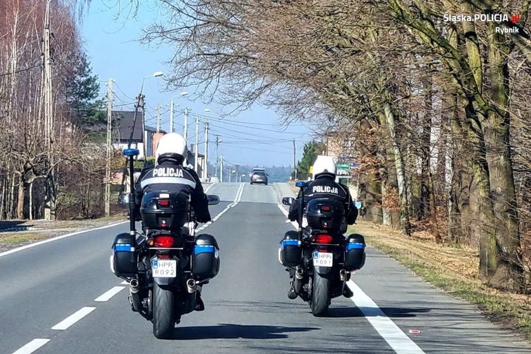 Policja na motocyklach