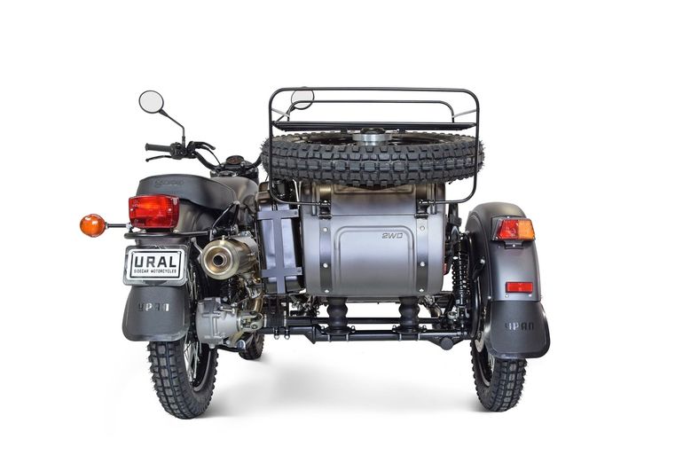 Motocykl Ural z koszem bocznym