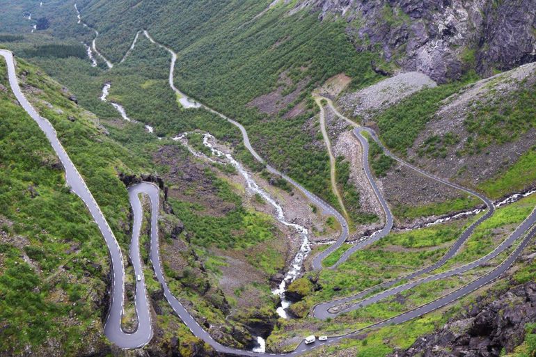 Droga Trolli, Norwegia