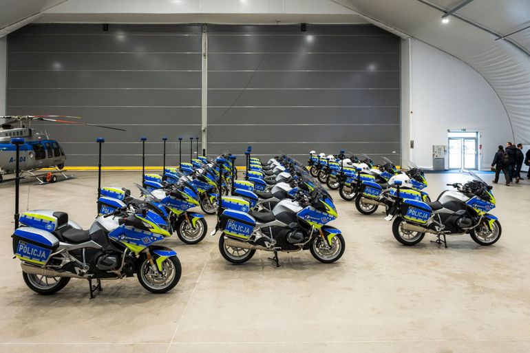 policja zakupiła motocykle BMW