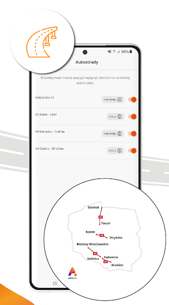 Automatyczne otwieranie bramek na autostradzie - Autopay