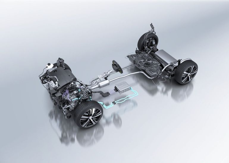 nowy silnik hybrydowy Peugeot