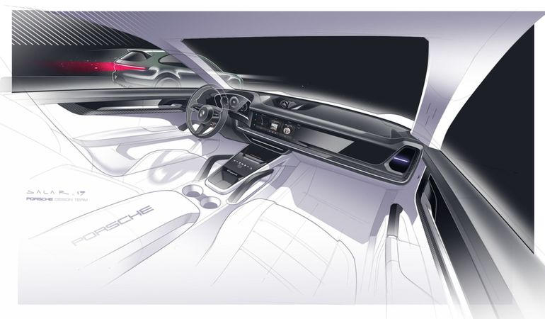 Kokpit Porsche Cayenne 2023