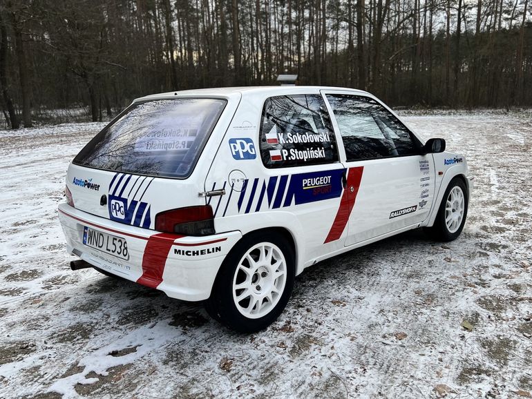 Kamil Sokołowski Peugeot 106 Rallye S1